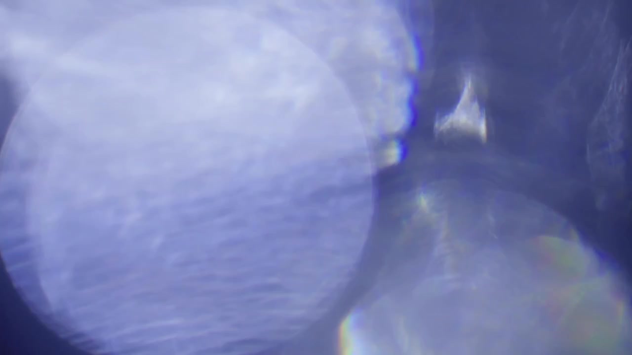 Cinematic Blue and White Light Leaks Transition Background