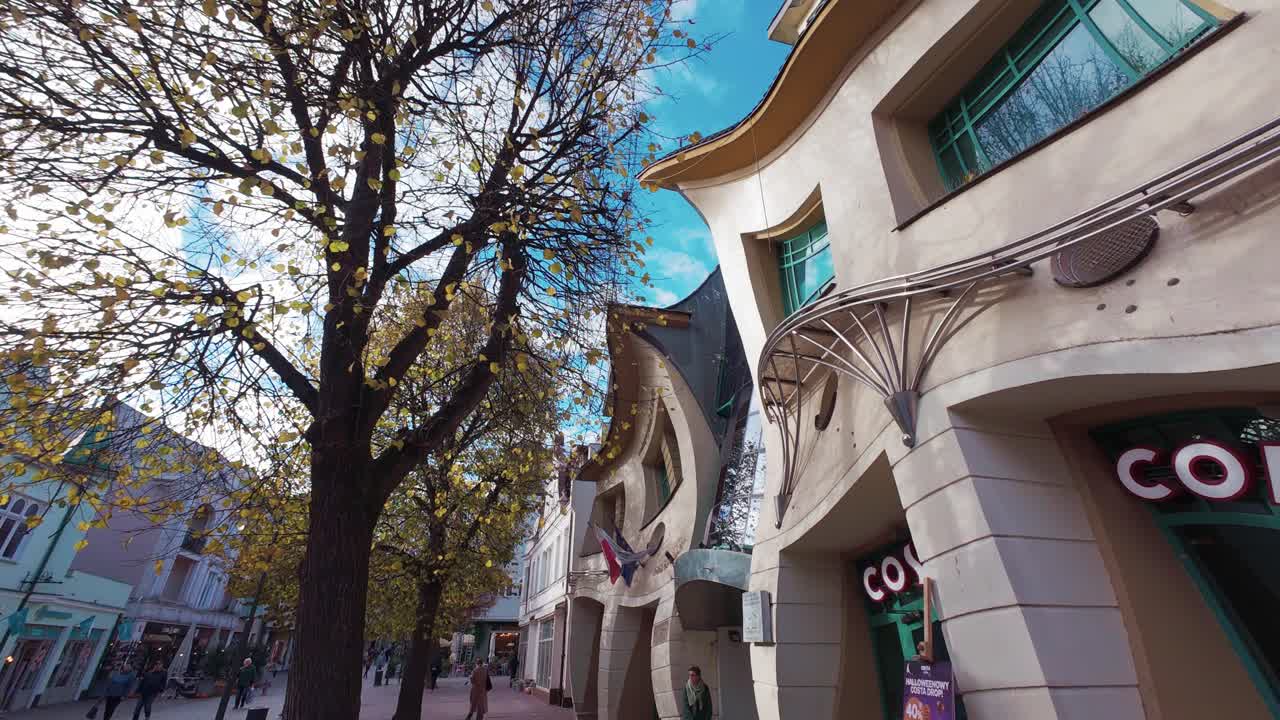 Unique and Artistic Building Exterior - Coffee Shop