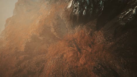 flight over mountain peaks in nepal