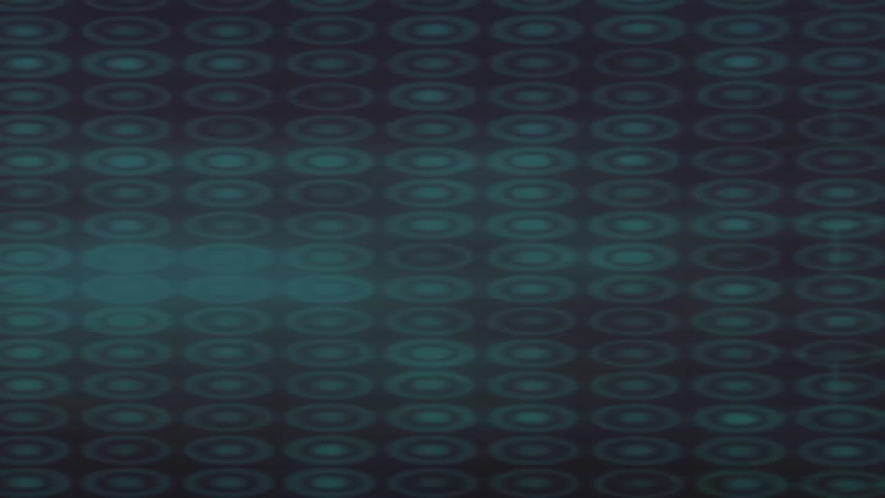 Animation of pattern moving on black background