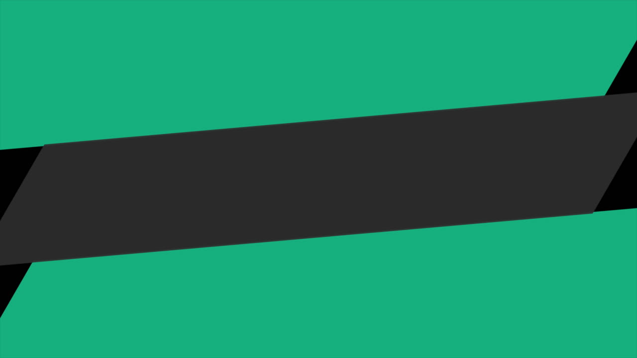 fondo abstracto de líneas verdes geométricas de introducción de movimiento