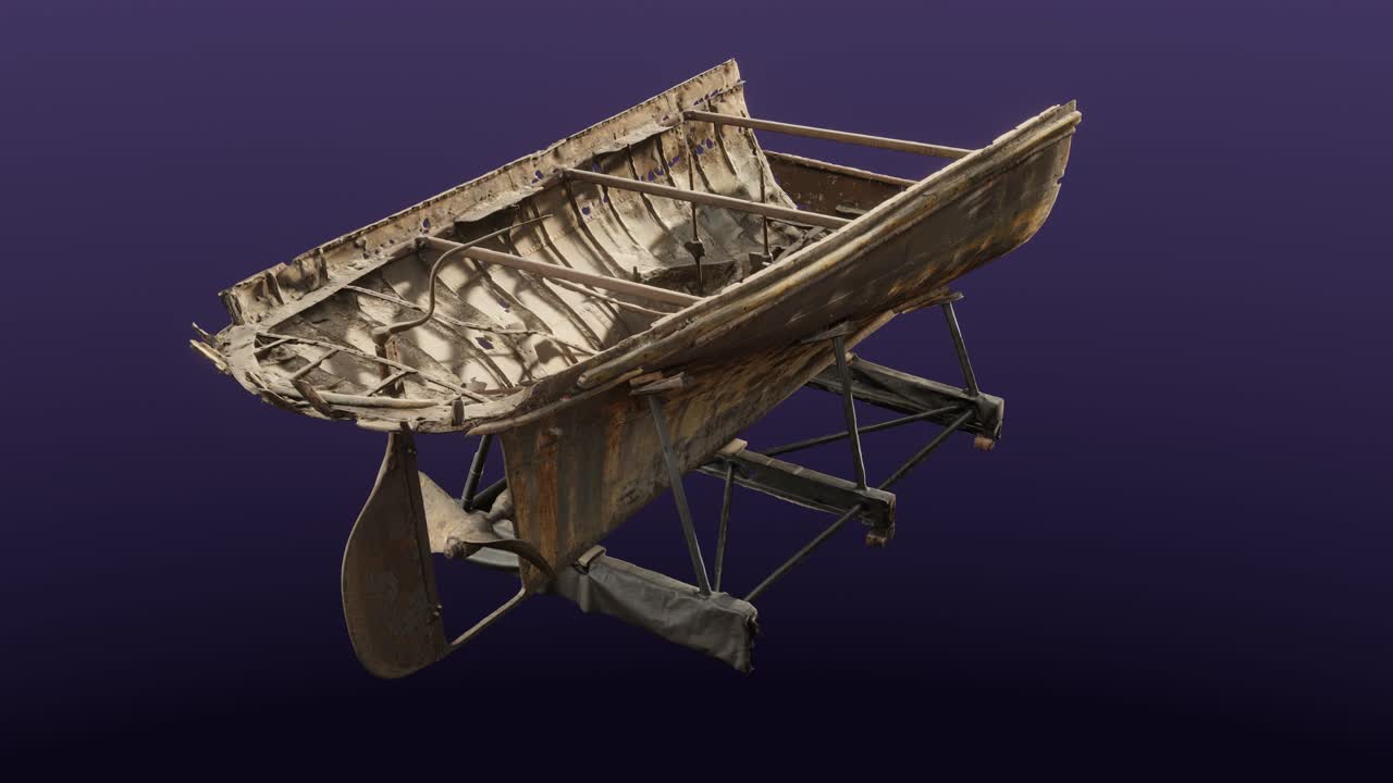 ss 소총의 선미, cg, 카메라 궤도