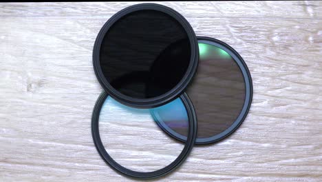 filtros cir-pl, nd y uv para las lentes de las cámaras
