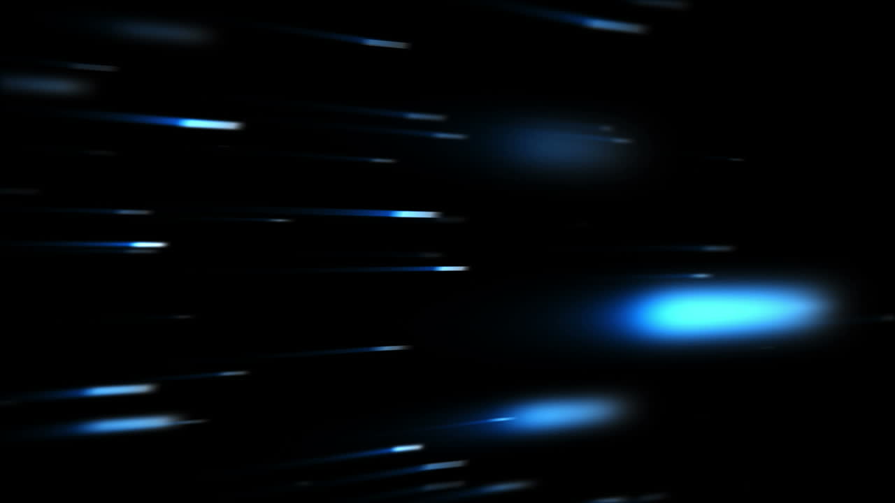 las manchas brillantes azules