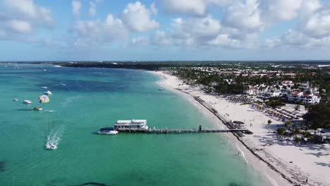 Amazing-aerial-drone-image-of-the-sea-beach