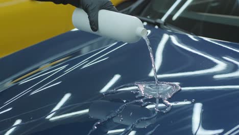 professional car detailing – washing, ceramic coating, and interior cleaning