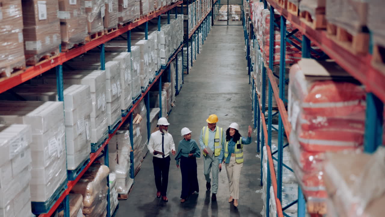 reunión del personal del almacén