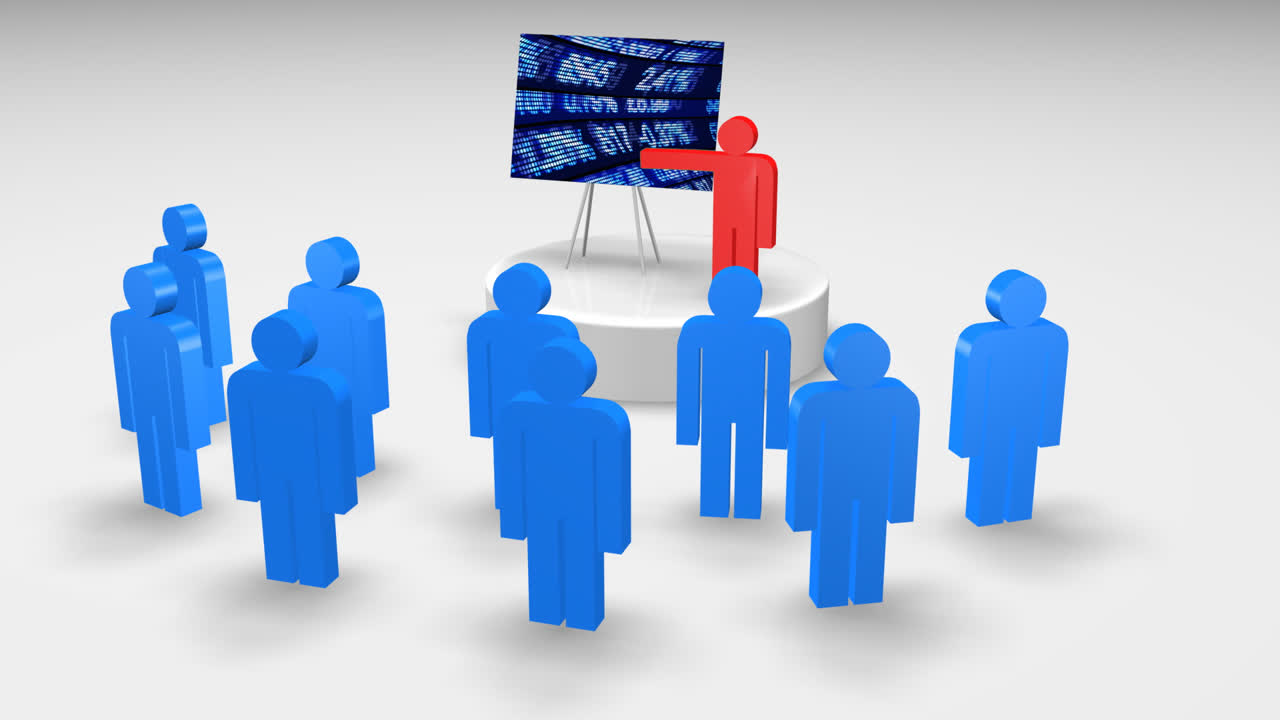 3d 남자가 퍼센팅