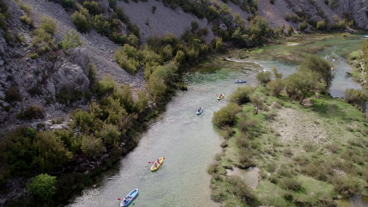 Esperienza di kayak sul fiume Zrmanja