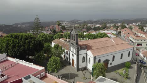 iglesia de san roque iglesia en firgas, gran canaria