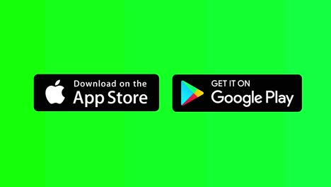 app store and google play download buttons