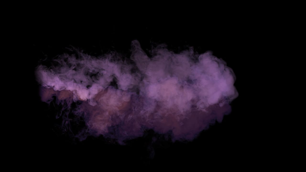 efecto de niebla y humo colorido de 4k