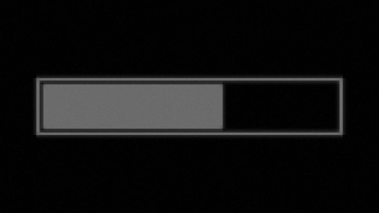 Computer Hacking Loading Glitch Bar