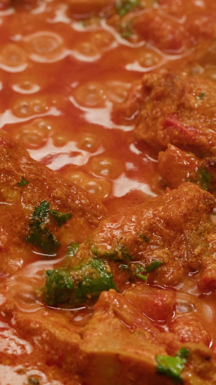 Close-up of Chicken Tikka Masala