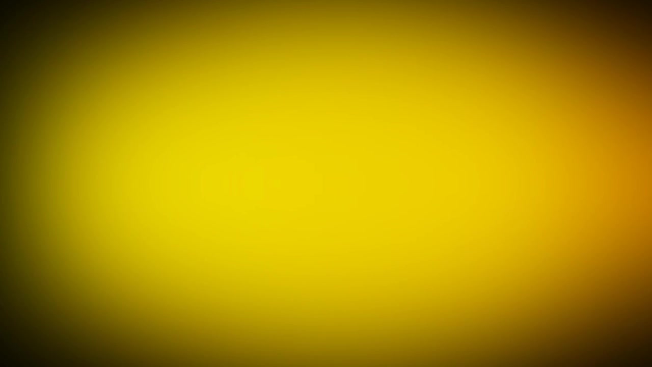 Bagliore di luce giallo astratto su sfondo scuro
