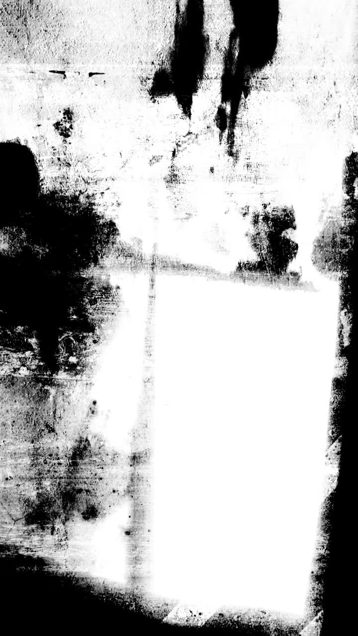 Texture di sovrapposizione filmica grunge astratta in bianco e nero