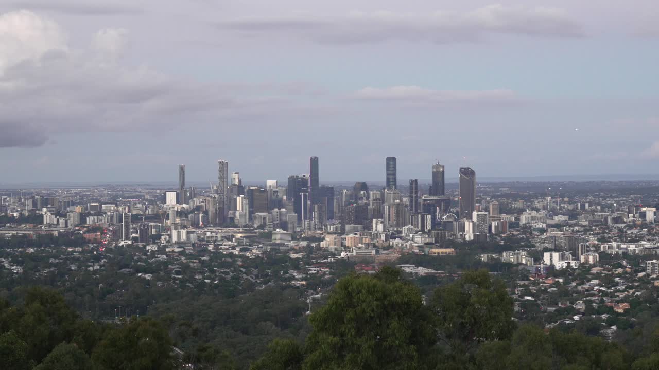 Brisbane City Skyline at Night