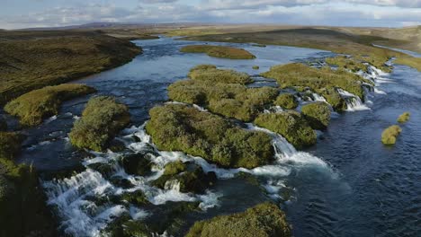 Natural,-cool-fresh-water-is-abundant-in-Iceland,-you-can-drink-it-straight-from-the-river