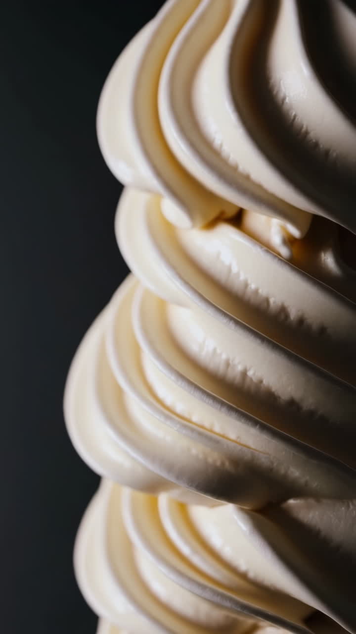 Soft Serve Ice Cream Cones with Sprinkles