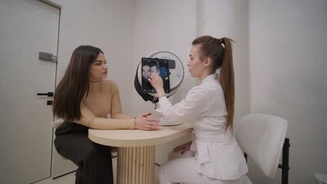 smart ai digital skin analysis facial imaging system for beauty salon