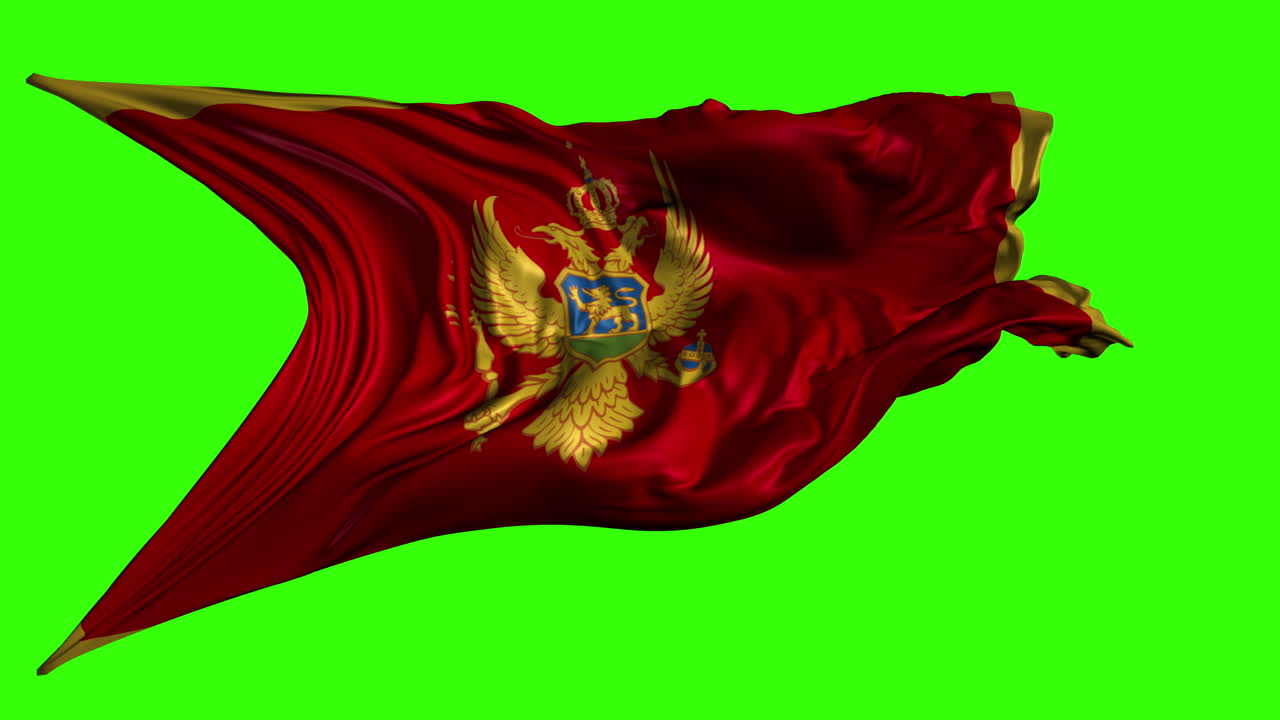 bandera de montenegro