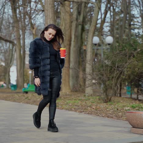 fashion outdoor view of woman