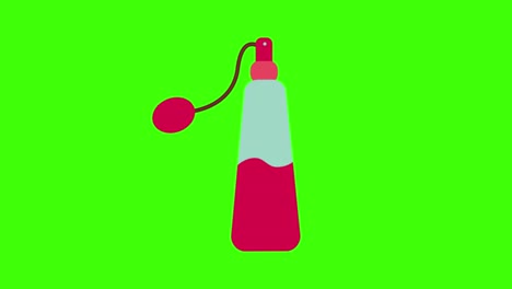 pantalla verde, la belleza, el perfume