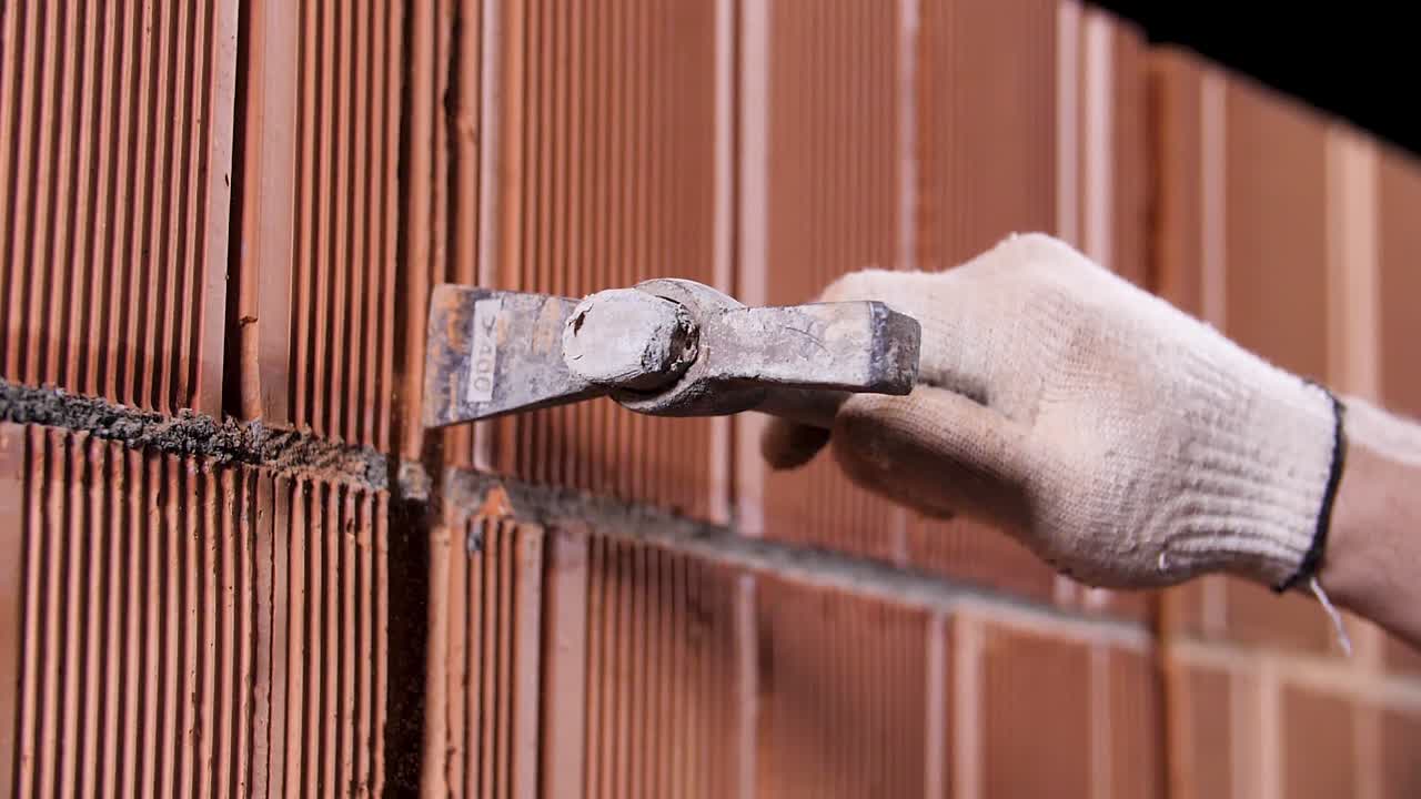 벽돌을 짓는 과정