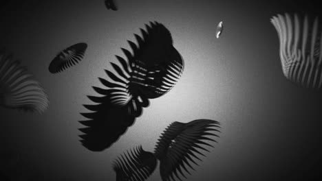 fondo abstracto flotante formas orgánicas pulsantes 11