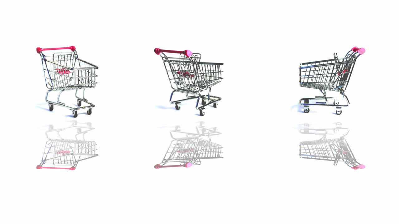 carrito giratorio de supermercado, sitio web de comercio electrónico carrito de compras giratorio