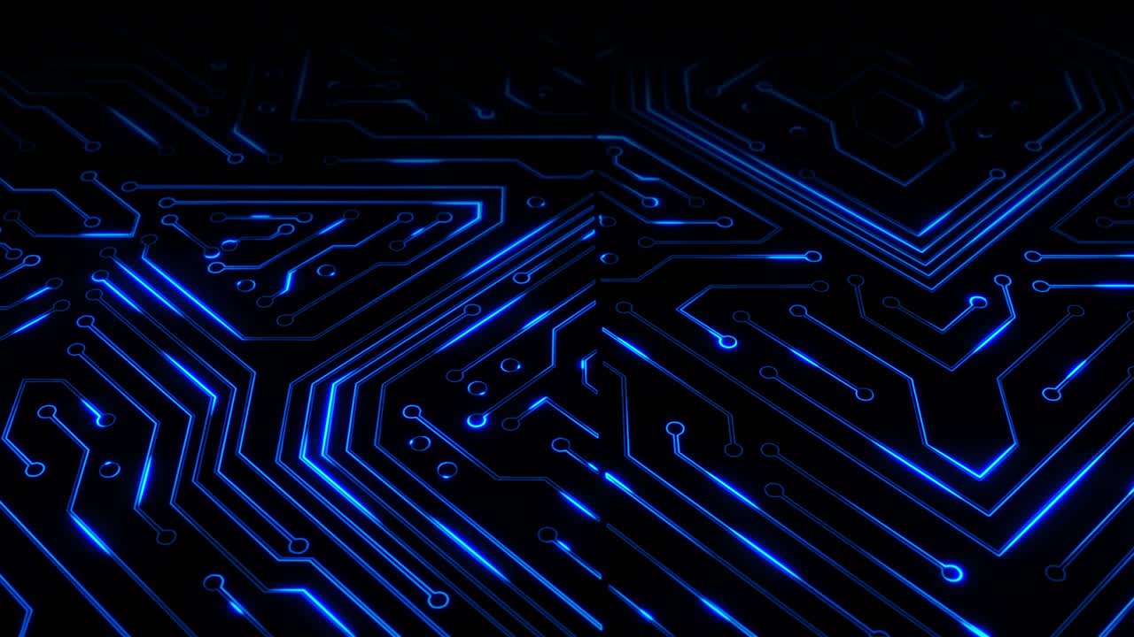 patrón de placa de circuitos abstractos