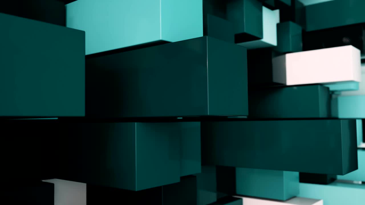 4K Abstract Cubes