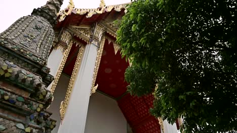 wat pho building, ornament and temple