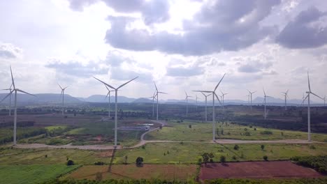 wind turbine farm
