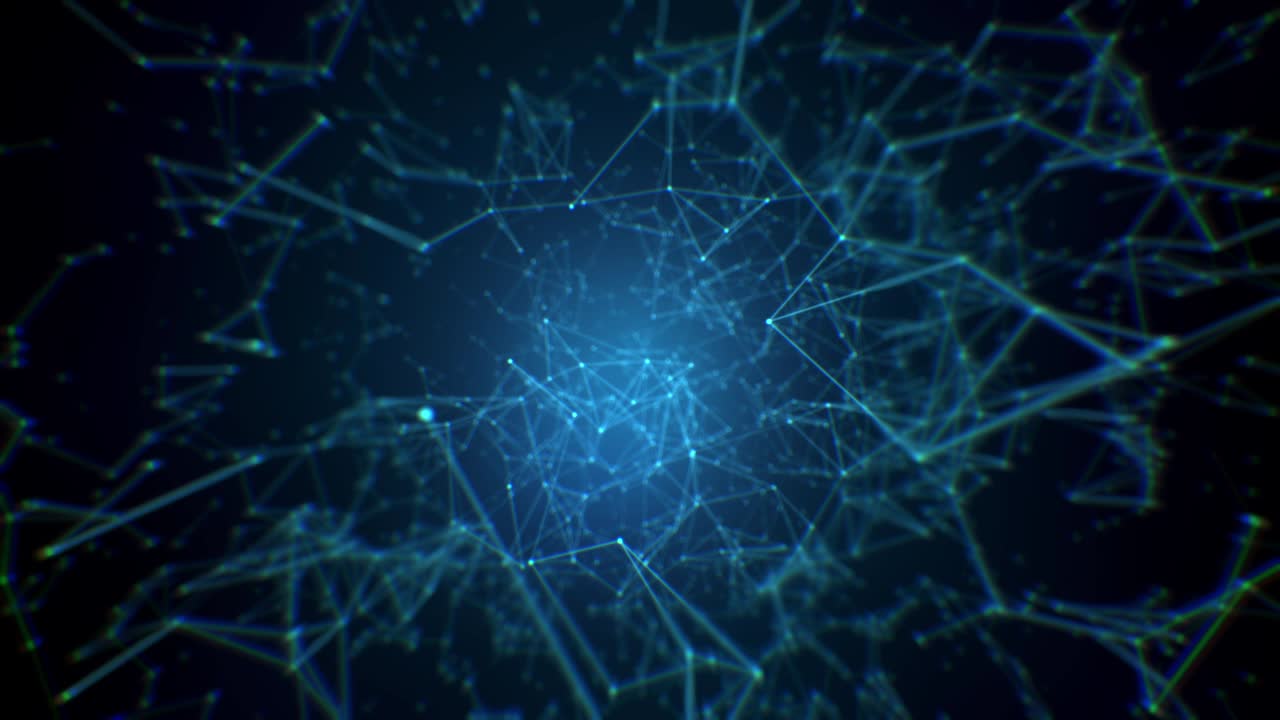 tecnología abstracta plexo de fondo geométrico