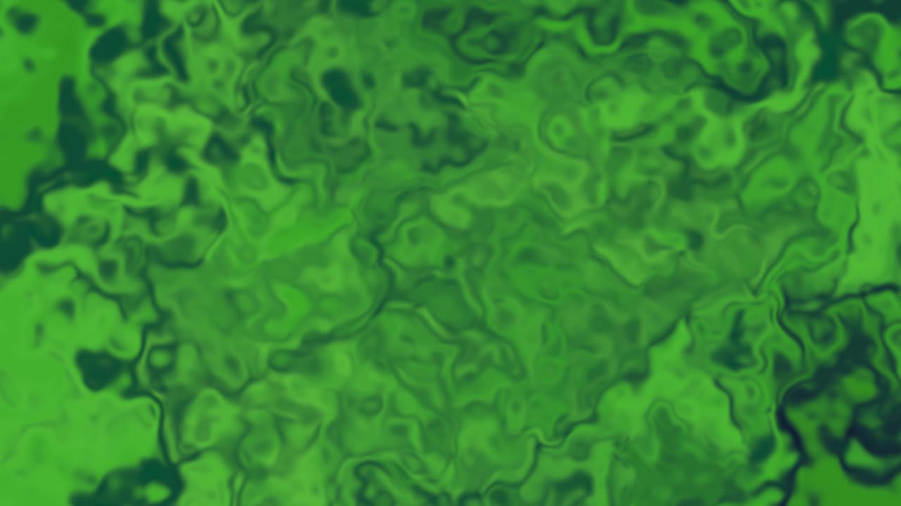 Vibrant green abstract liquid flowing background,chaotic psychedelic pattern texture movement dynamic banner digital art wallpaper