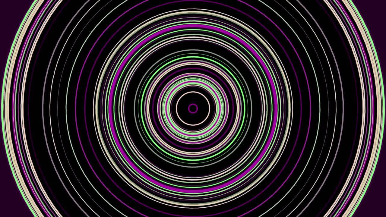 Abstract Concentric Circles