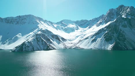 인공 호수 엘 예소 (cajon del maipo, 칠레)