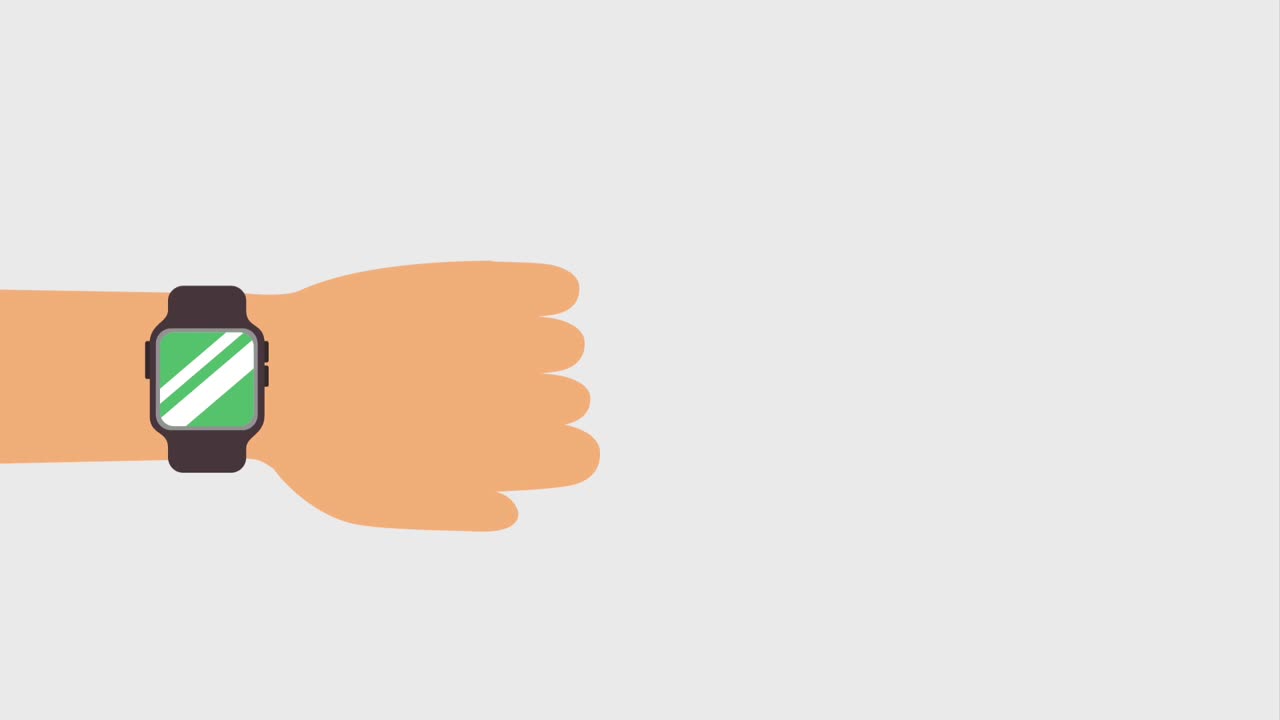 손 스마트 시계 변경