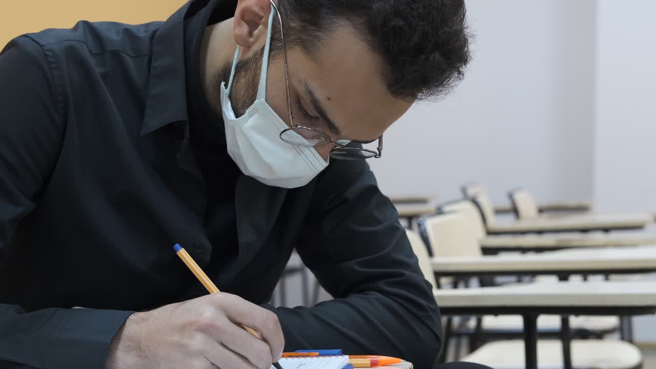 Student Mask Schoolroom