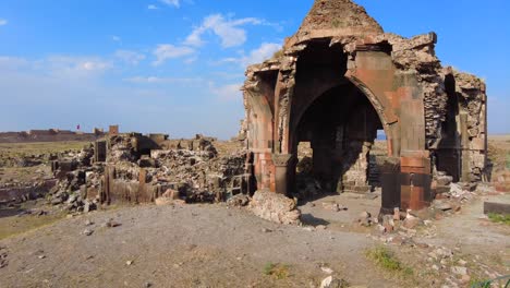 ani is a ruined medieval armenian city.