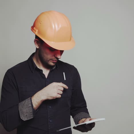 concepto de ingeniero masculino