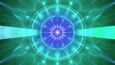 vibrant abstract fractal light patterns