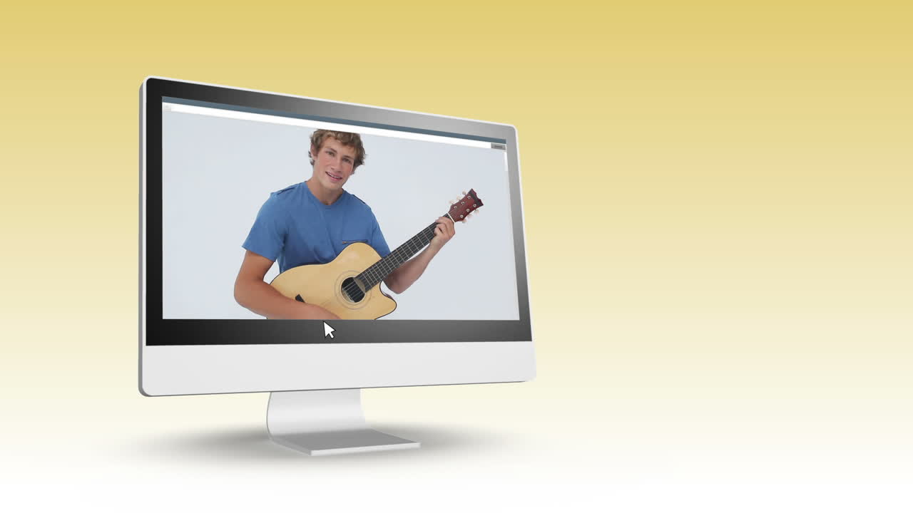 video de adolescentes en una computadora