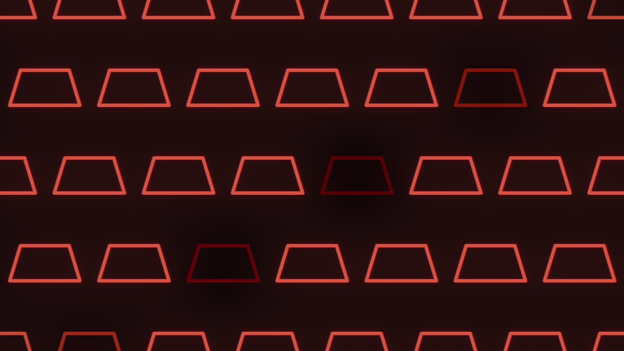 A bold and visually striking red square pattern on a black background, arranged in a grid with slight overlaps, ideal for website or app backgrounds