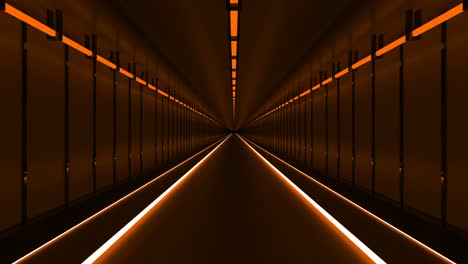 technological looped abstract background hallway tunnel