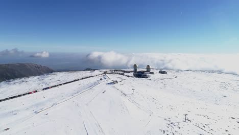 Sierra-De-La-Estrela-En-Portugal.-Torre-Del-Pico-De-La-Montaña