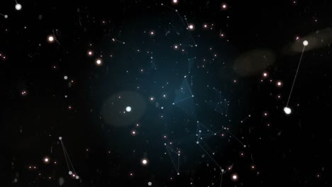 video generado digitalmente de la galaxia