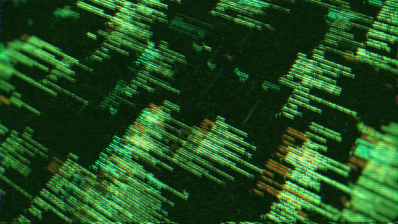 código de computadora abstracto