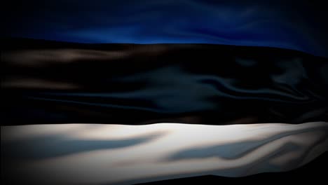 animation estonia flag is waving seamless loop. estonia flag waving in the wind. realistic 4k national flag of estonia closeup.